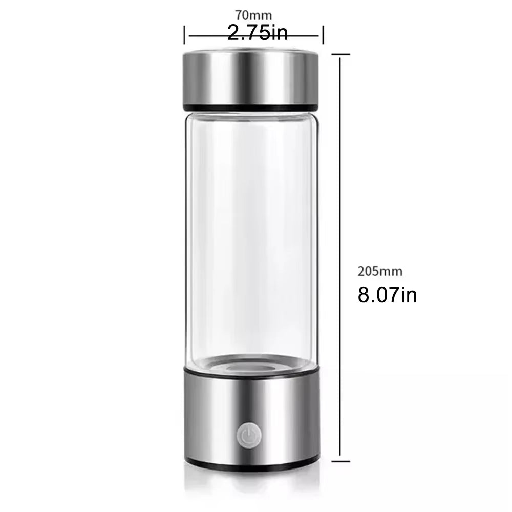 Elevate Your Hydration with the 450Ml Portable Hydrogen Water Generator – High Concentration Hydrogen Water in Just 3 Minutes!